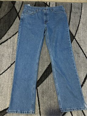 George Men's Blue Straight-Leg Jeans